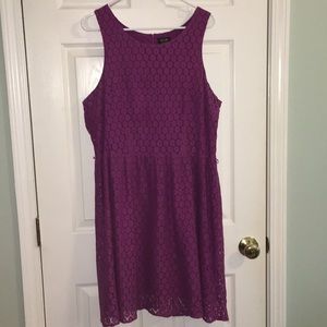 Women’s Purple Lace Dress